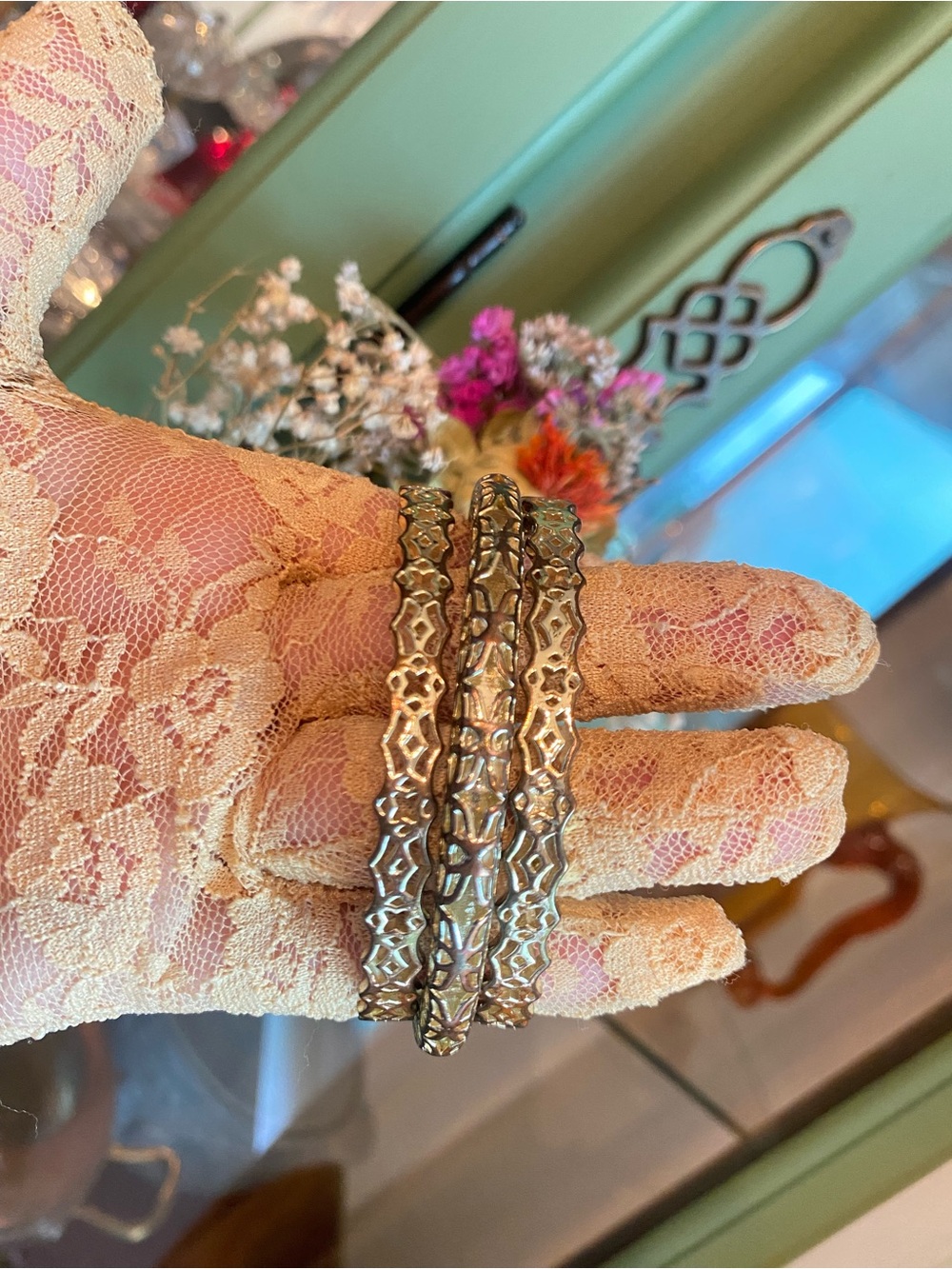 Kendra Scott Gold-Tone Braided Bangle Set - Picture 2 of 10